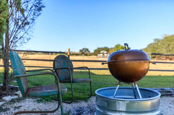 The Stone Cottage for 2 @ TimberRose Ranch hot tub